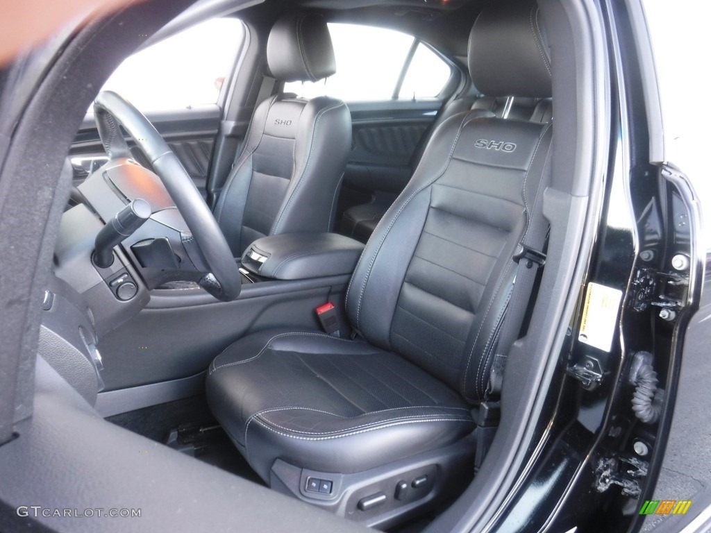 Charcoal Black Interior 2017 Ford Taurus SHO AWD Photo #145141914