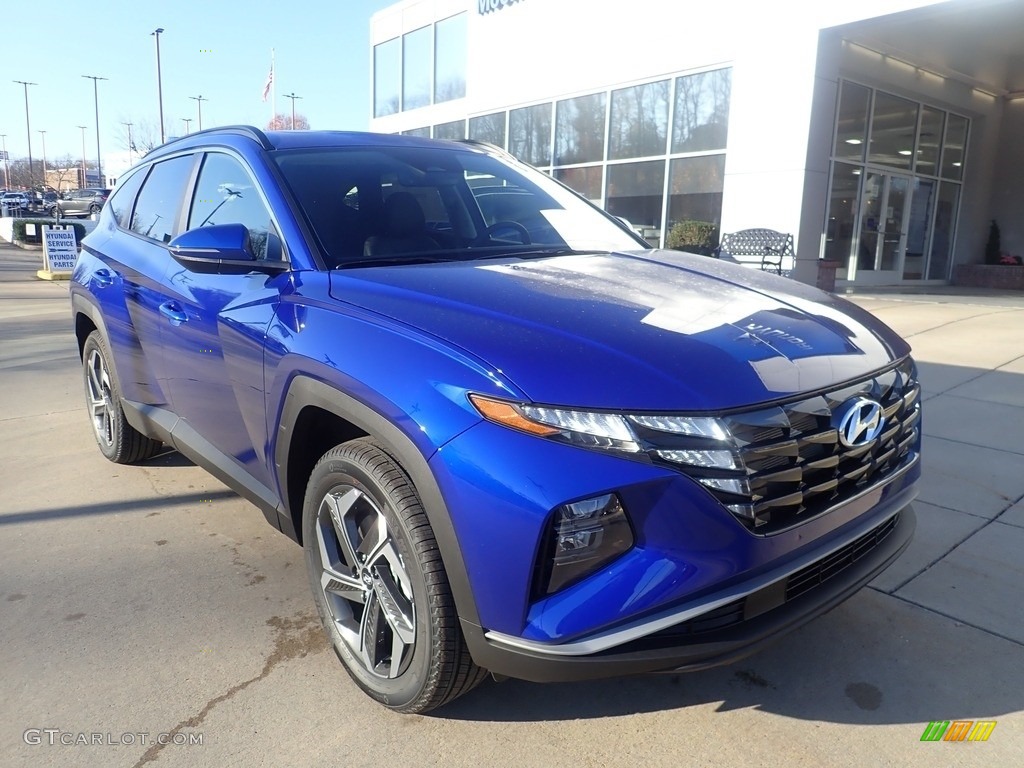 2023 Tucson SEL AWD - Intense Blue / Black photo #8