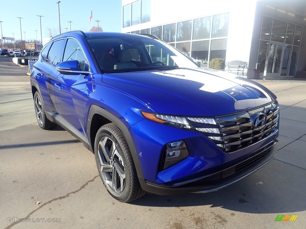 2023 Tucson Limited AWD - Intense Blue / Gray photo #7