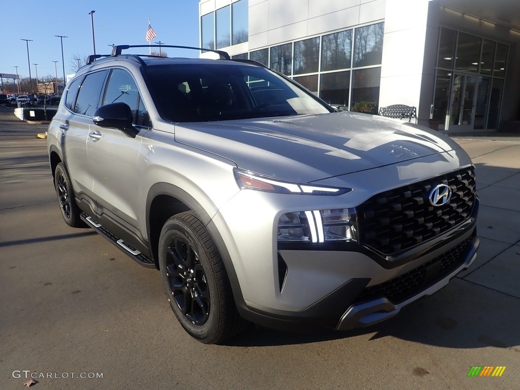 2023 Santa Fe XRT AWD - Shimmering Silver Pearl / Black photo #9