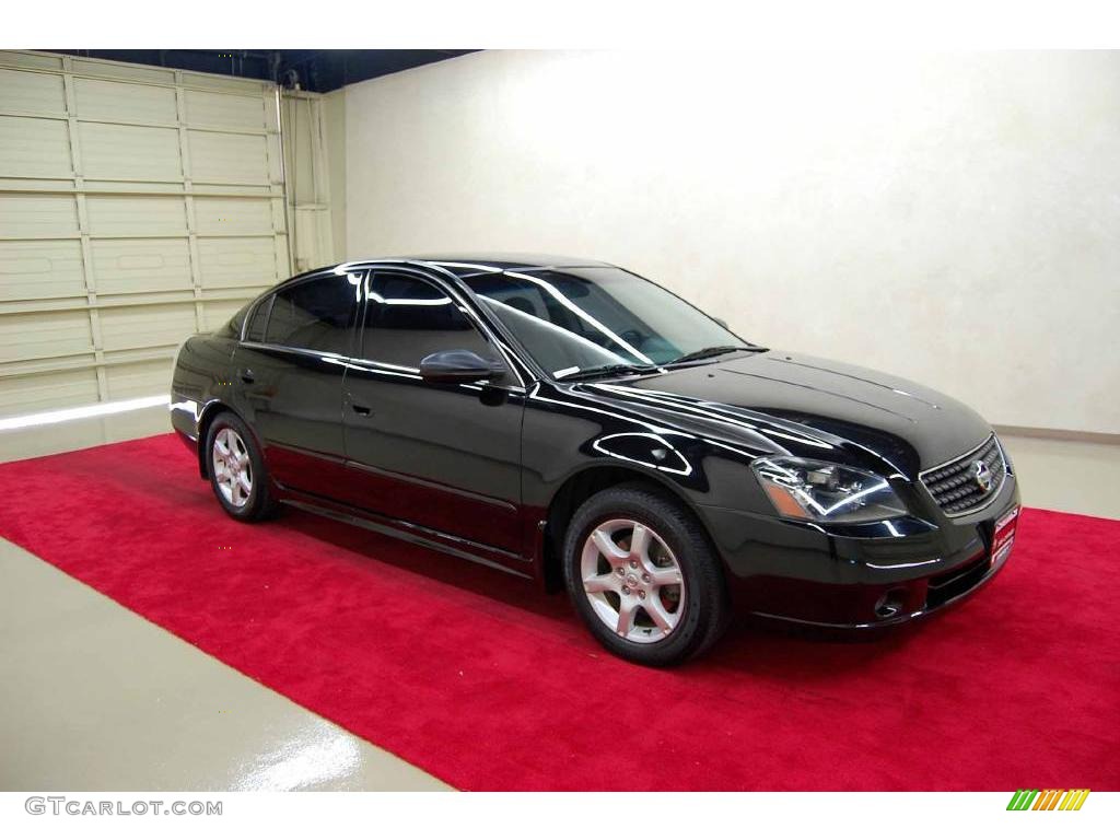 2006 Altima 2.5 S Special Edition - Super Black / Frost photo #2