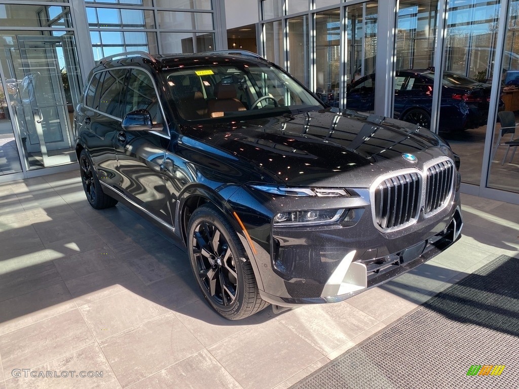 2023 X7 xDrive40i - Black Sapphire Metallic / Tartufo photo #1