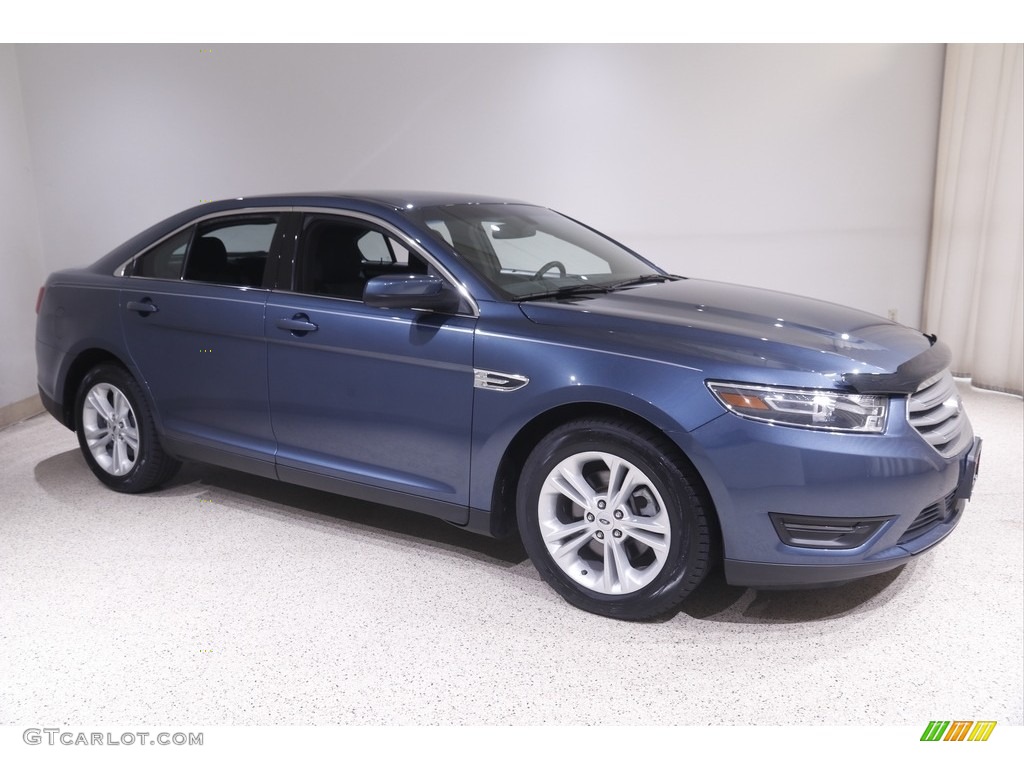 Blue 2018 Ford Taurus SEL AWD Exterior Photo #145144506
