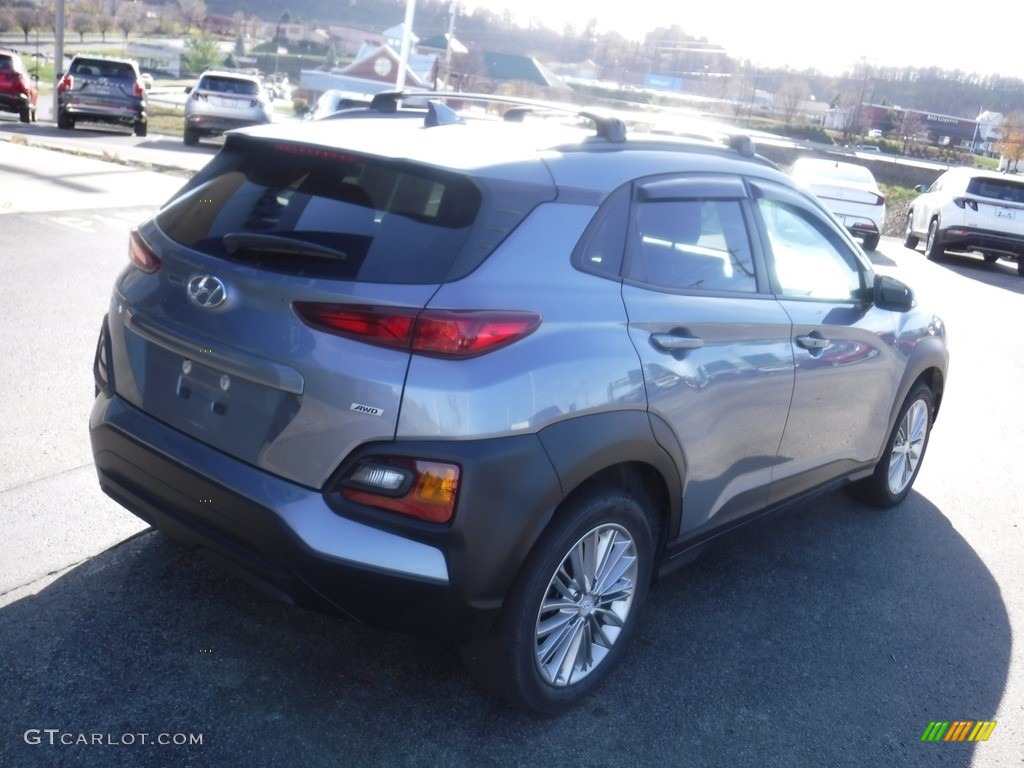 2021 Kona SEL AWD - Sonic Silver / Black photo #9
