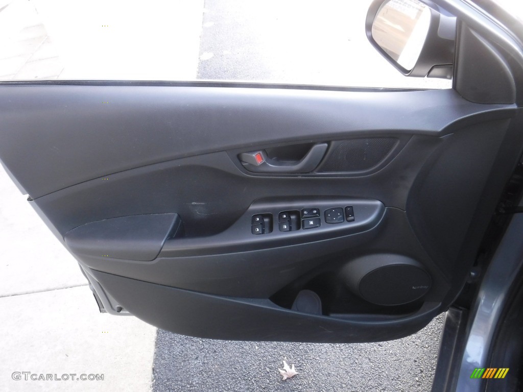 2021 Kona SEL AWD - Sonic Silver / Black photo #11