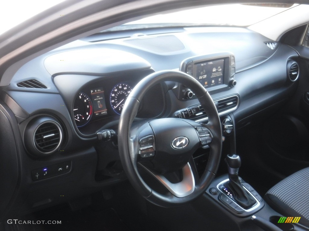 2021 Kona SEL AWD - Sonic Silver / Black photo #13