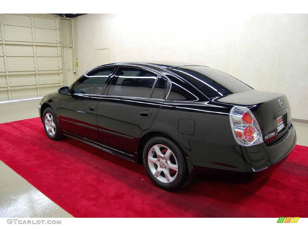 2006 Altima 2.5 S Special Edition - Super Black / Frost photo #5
