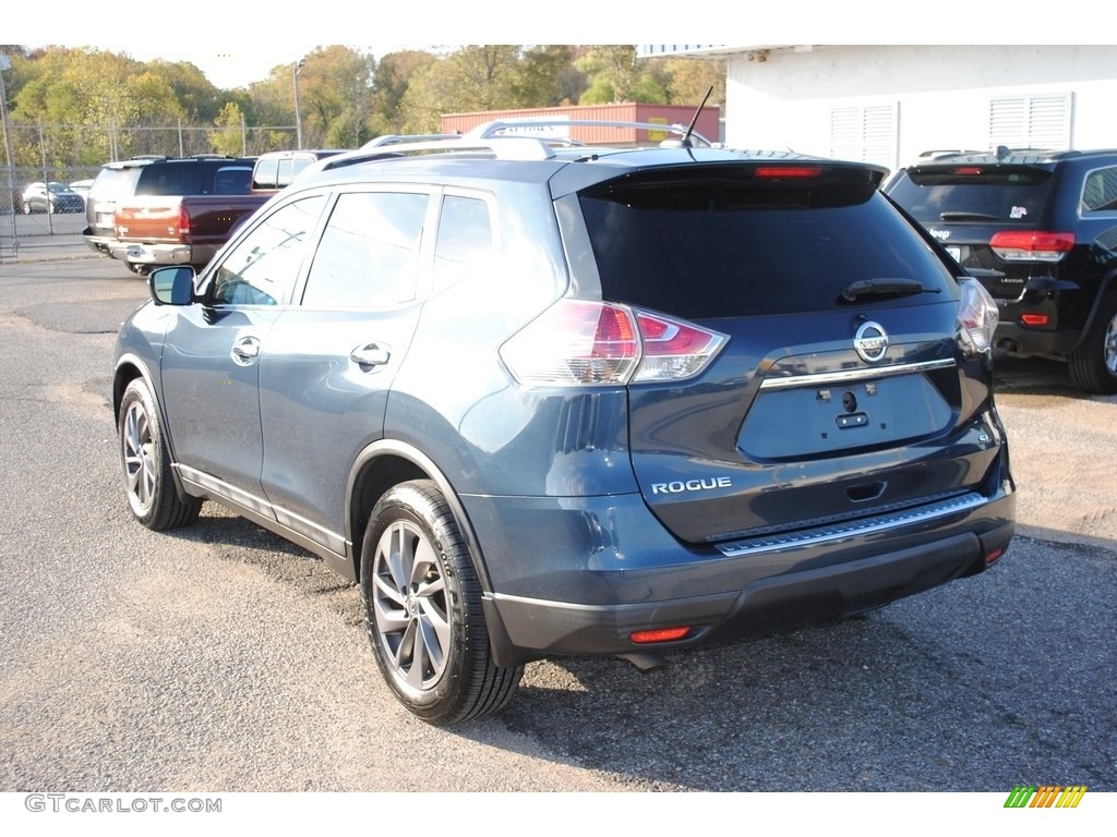 2016 Rogue SL - Arctic Blue Metallic / Charcoal photo #3