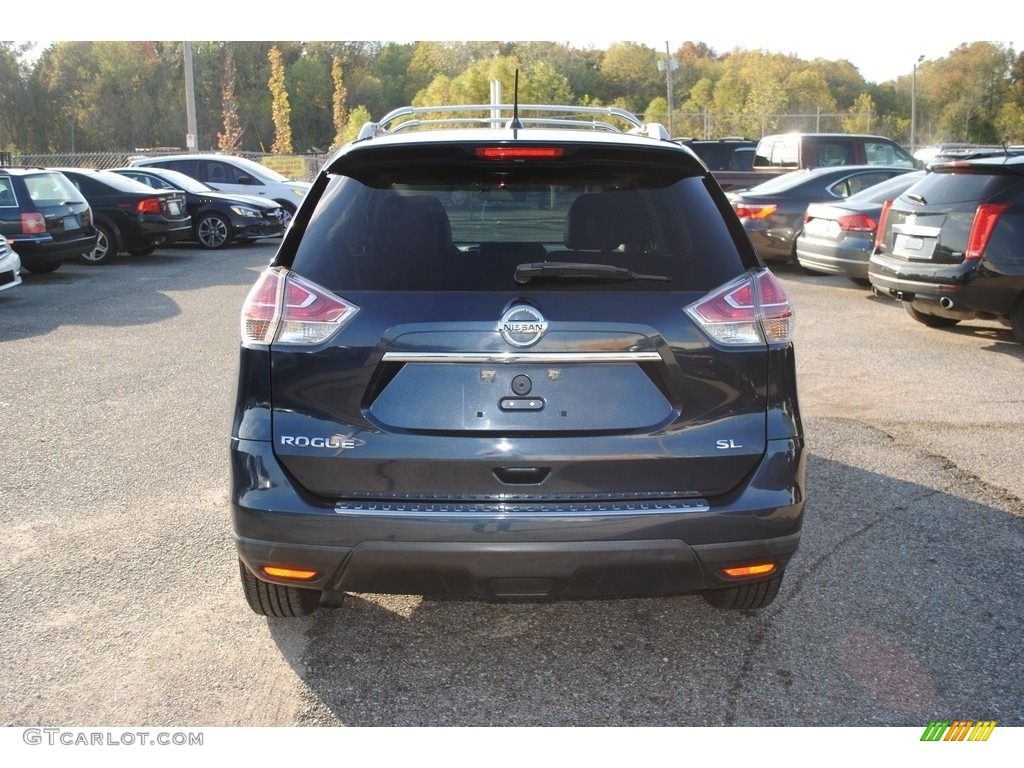 2016 Rogue SL - Arctic Blue Metallic / Charcoal photo #4