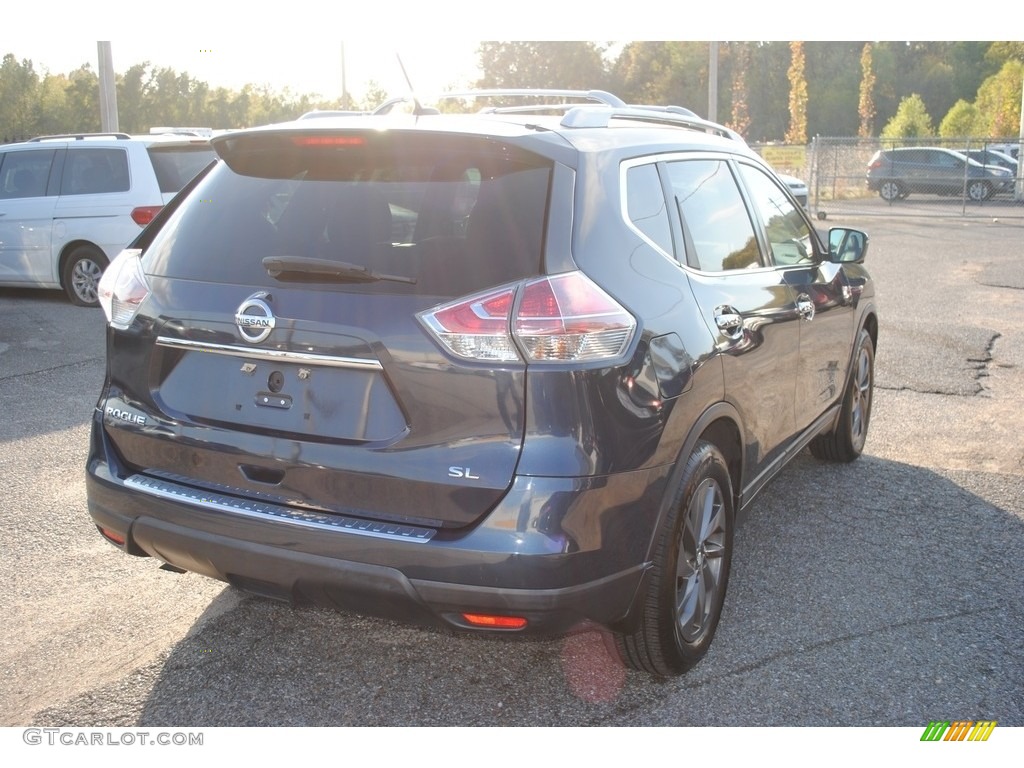 2016 Rogue SL - Arctic Blue Metallic / Charcoal photo #5