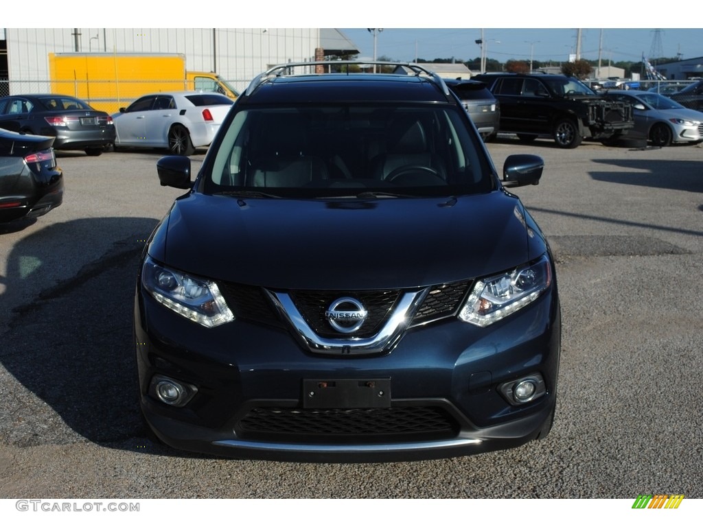 2016 Rogue SL - Arctic Blue Metallic / Charcoal photo #8