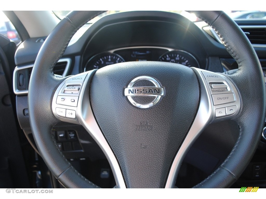 2016 Rogue SL - Arctic Blue Metallic / Charcoal photo #12