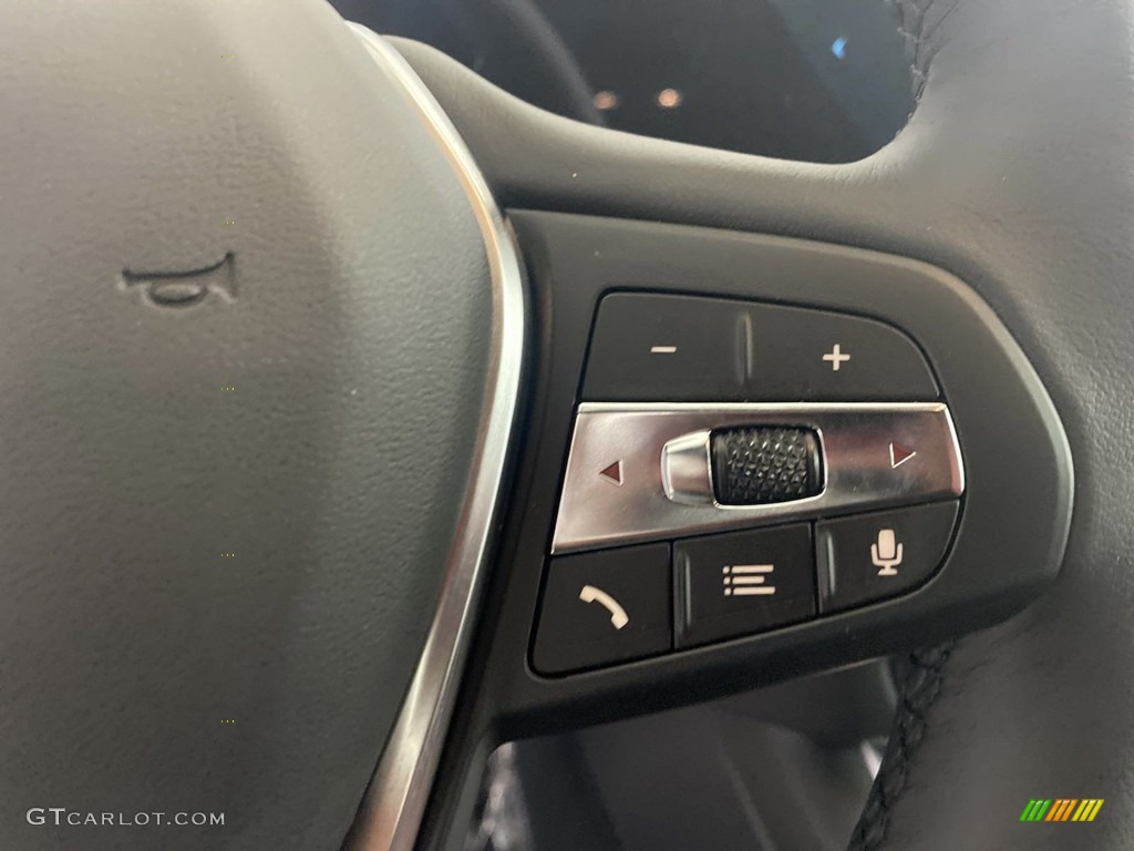 2023 BMW i4 Series eDrive40 Tacora Red Steering Wheel Photo #145146474