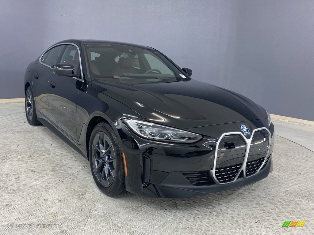 Jet Black 2023 BMW i4 Series eDrive40 Exterior Photo #145146687