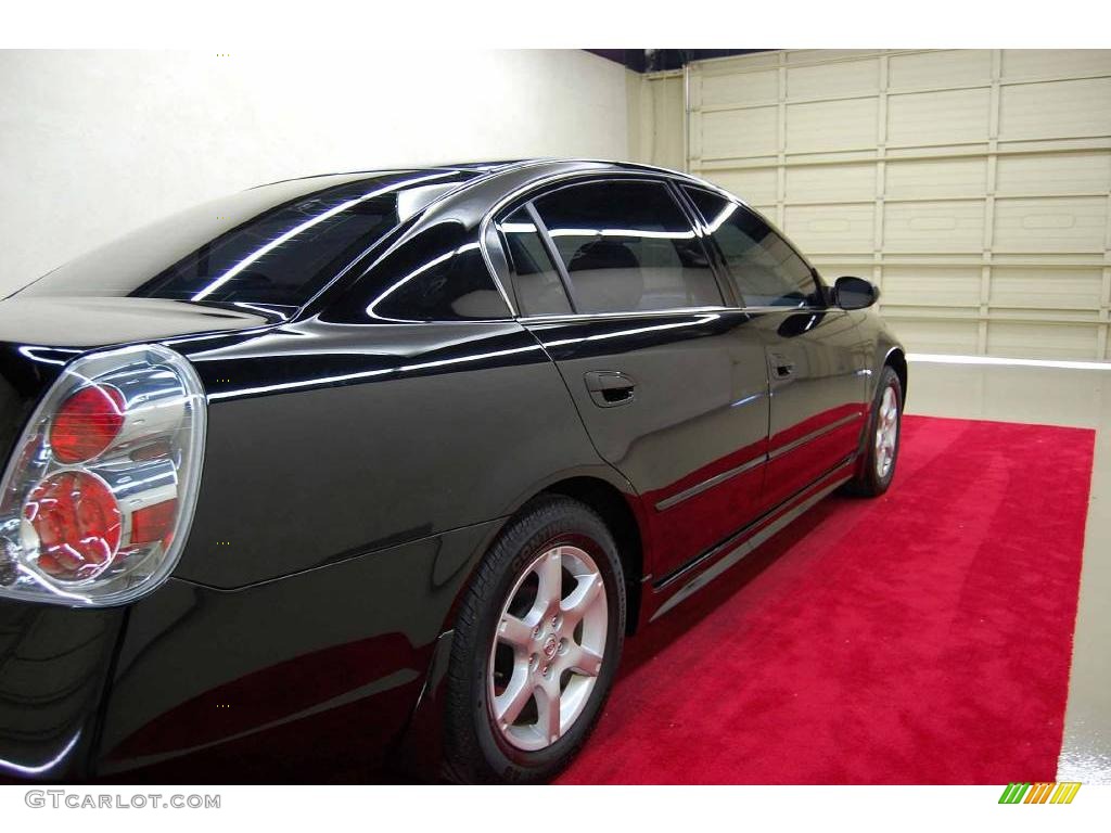2006 Altima 2.5 S Special Edition - Super Black / Frost photo #8