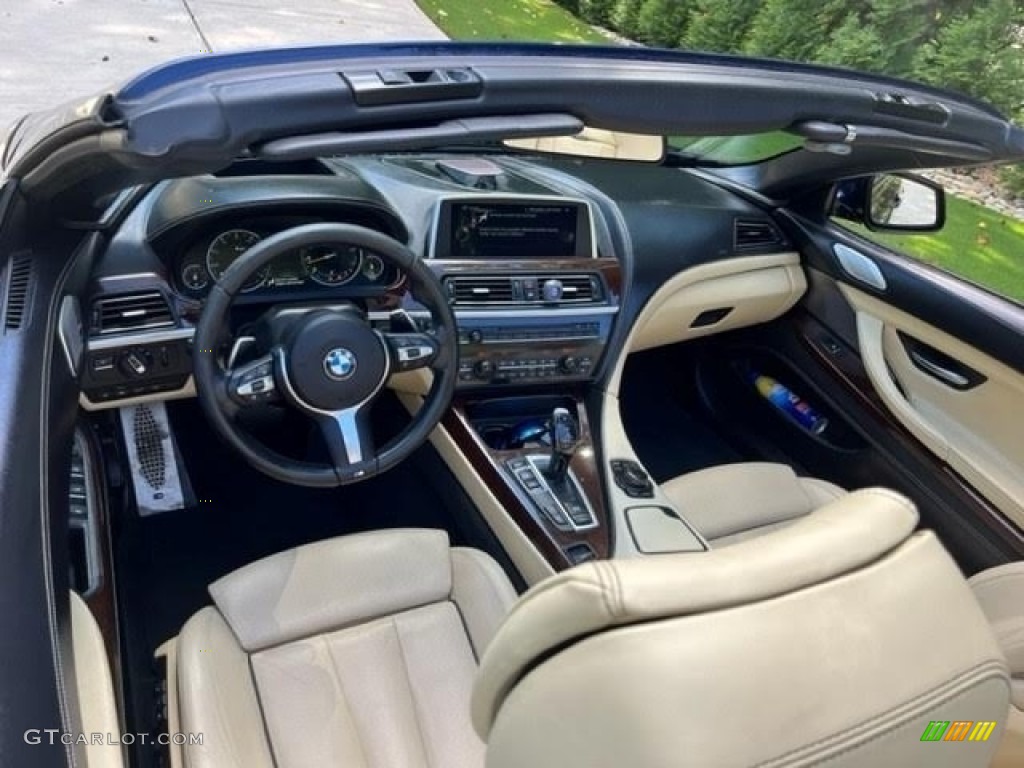 2014 6 Series 650i Convertible - BMW Individual Tanzanite Blue Metallic / BMW Individual Champagne photo #8