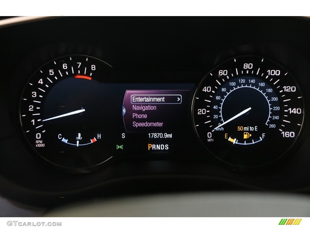 2018 Lincoln MKC Select AWD Gauges Photo #145147237