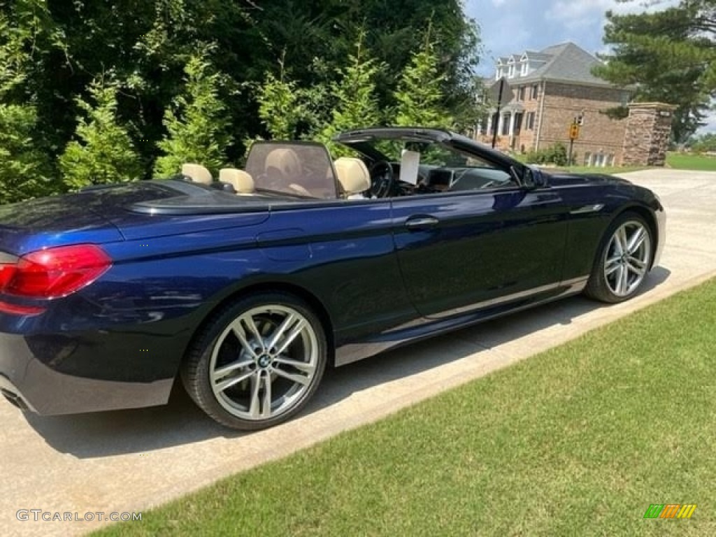 2014 6 Series 650i Convertible - BMW Individual Tanzanite Blue Metallic / BMW Individual Champagne photo #22