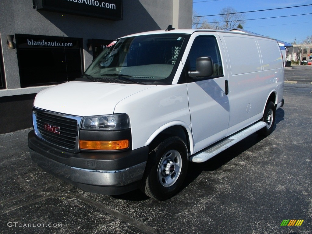 2021 Savana Van 2500 Cargo - Summit White / Medium Pewter photo #2