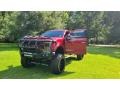 Ruby Red - F350 Super Duty Platinum Crew Cab 4x4 Photo No. 2