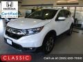 Platinum White Pearl 2019 Honda CR-V EX AWD