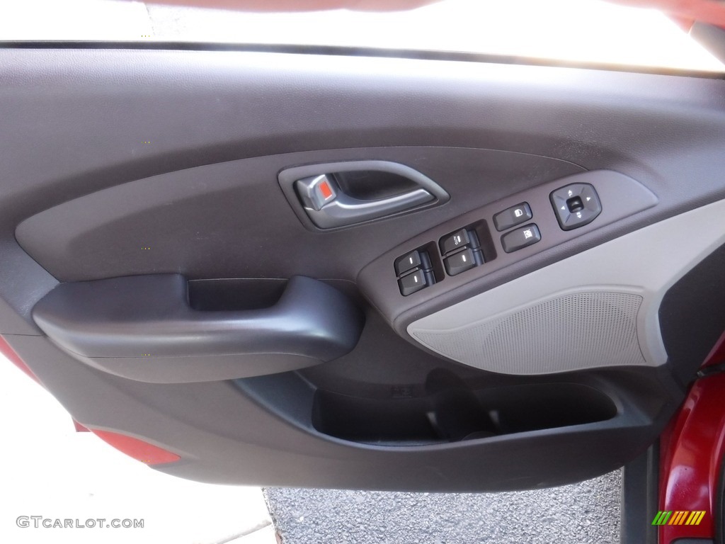 2015 Tucson GLS AWD - Garnet Red / Beige photo #11