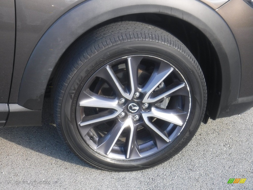 2018 CX-3 Touring AWD - Machine Gray Metallic / Black photo #8