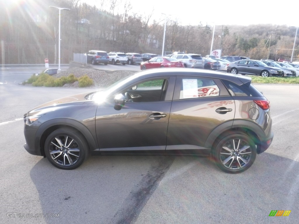 2018 CX-3 Touring AWD - Machine Gray Metallic / Black photo #11
