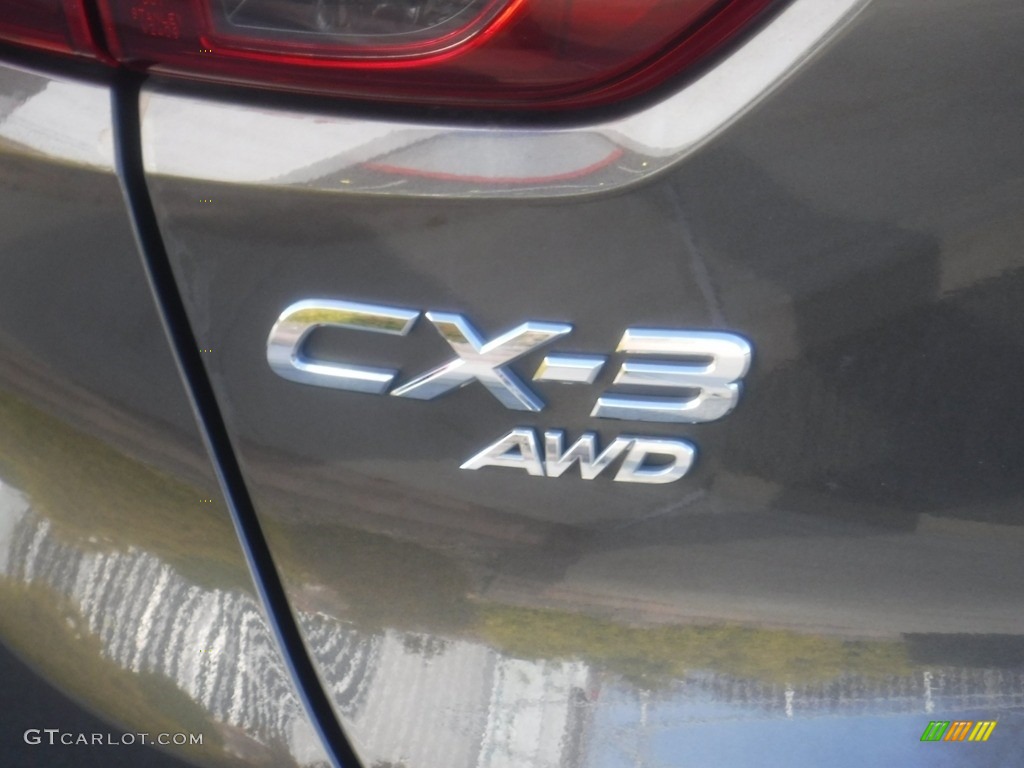 2018 CX-3 Touring AWD - Machine Gray Metallic / Black photo #13