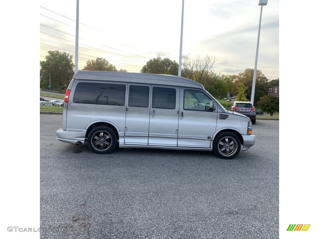 2008 Express 1500 Passenger Conversion Van - Graystone Metallic / Medium Pewter photo #3