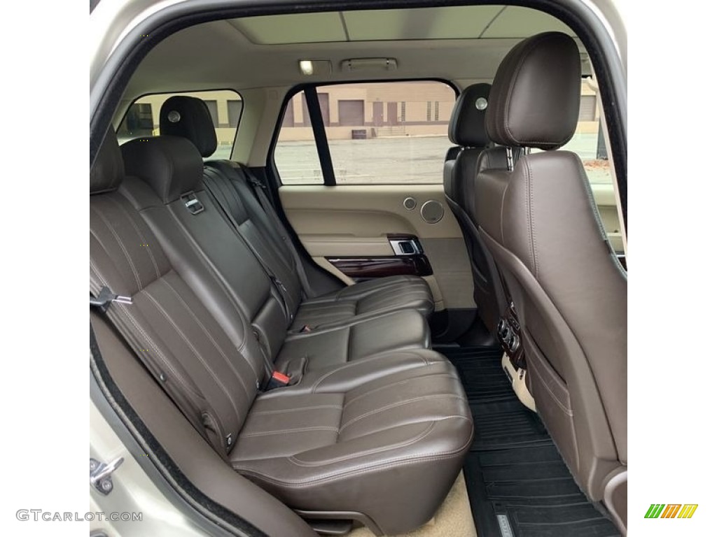 Espresso/Almond Interior 2015 Land Rover Range Rover Supercharged Photo #145150513