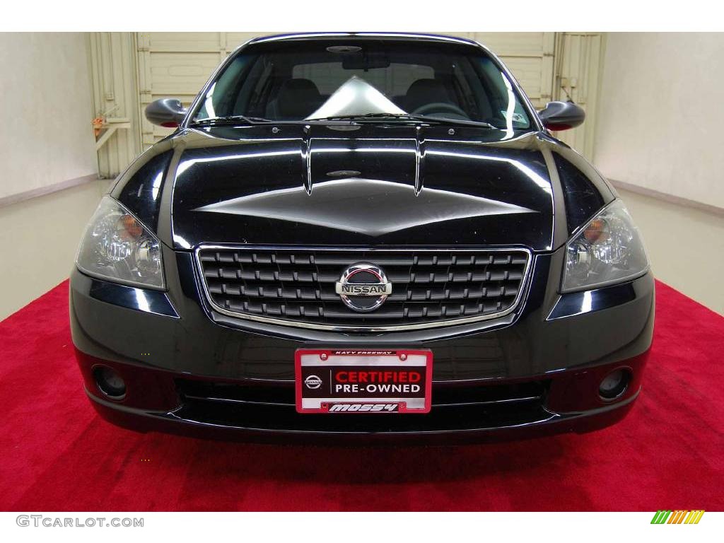 2006 Altima 2.5 S Special Edition - Super Black / Frost photo #14