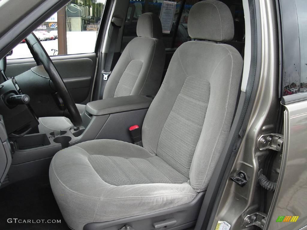 2005 Explorer XLT 4x4 - Mineral Grey Metallic / Graphite photo #12