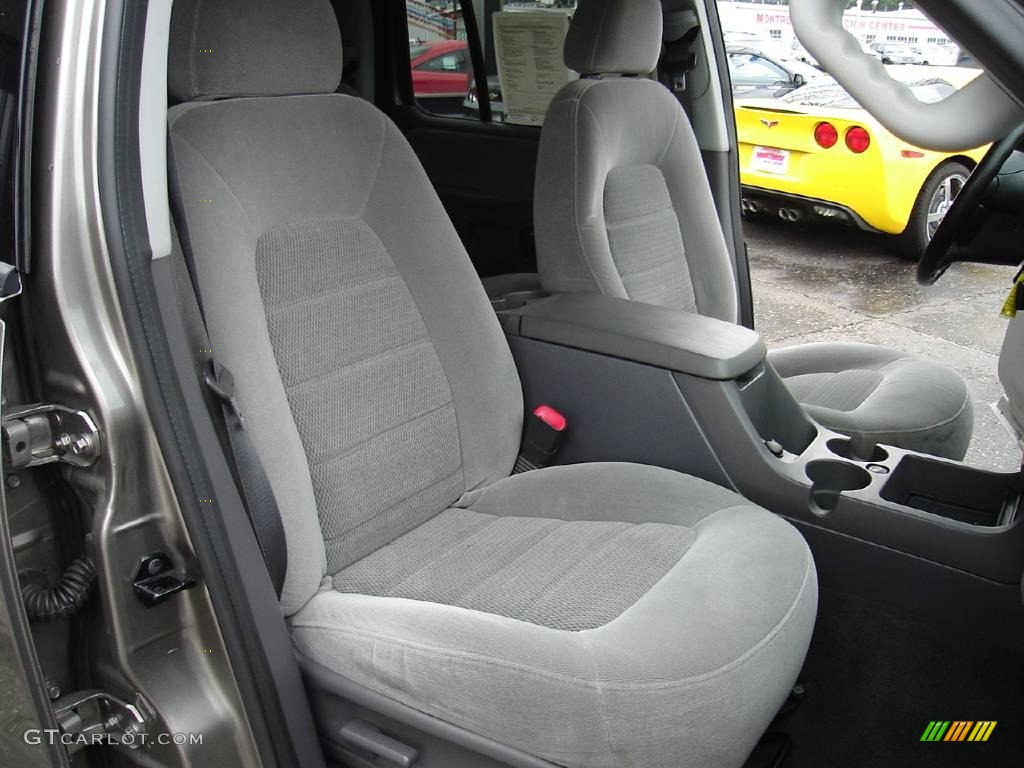 2005 Explorer XLT 4x4 - Mineral Grey Metallic / Graphite photo #13