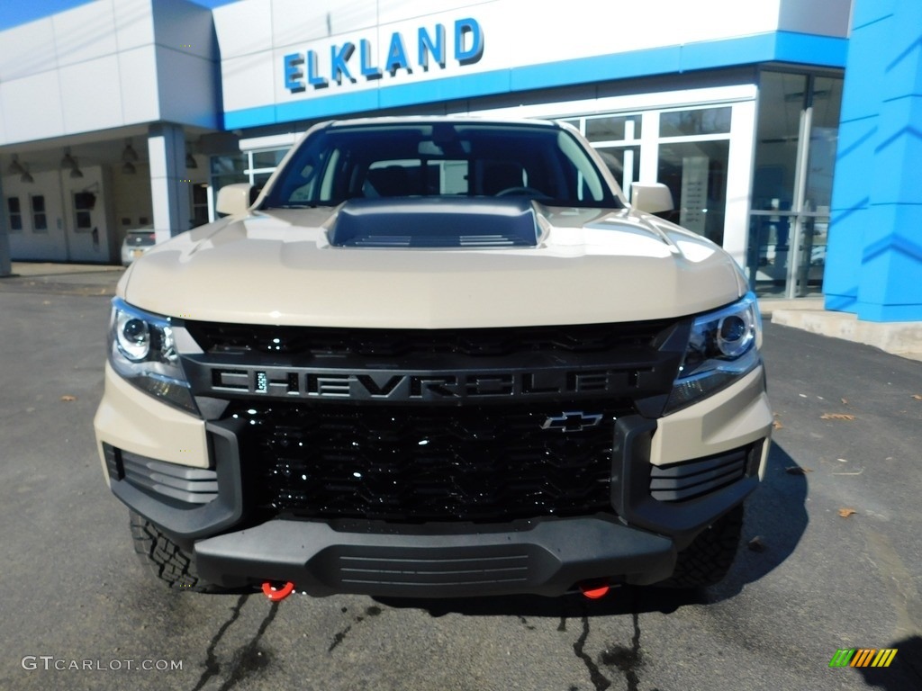 2022 Colorado ZR2 Crew Cab 4x4 - Sand Dune Metallic / Jet Black photo #13