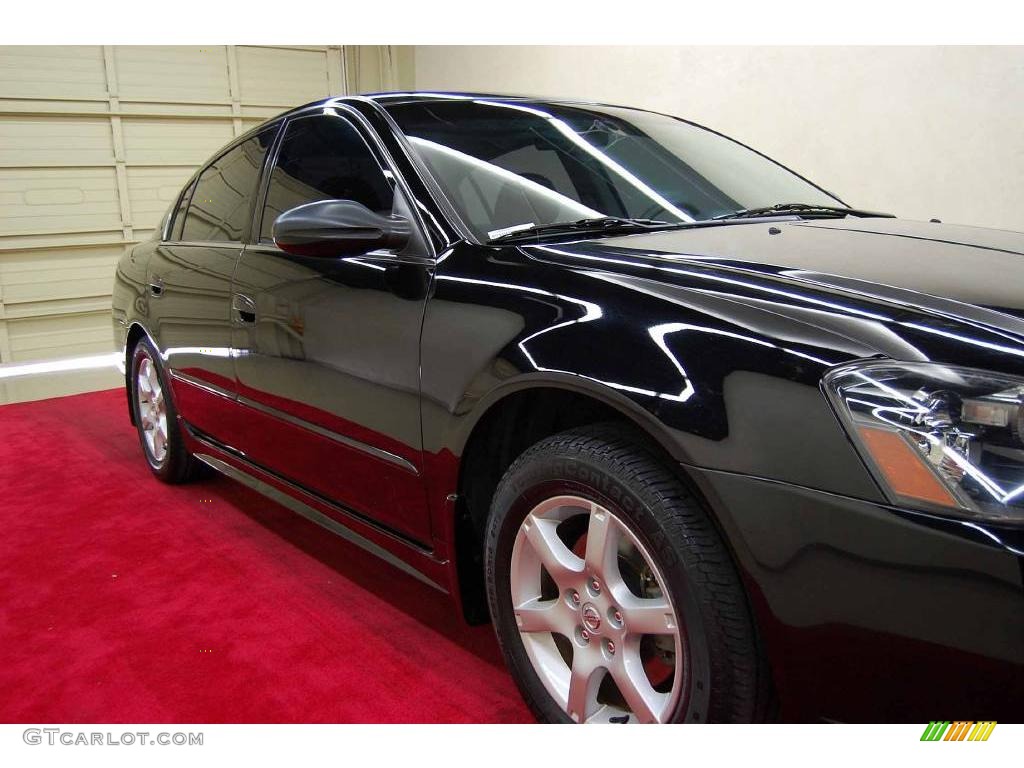 2006 Altima 2.5 S Special Edition - Super Black / Frost photo #15