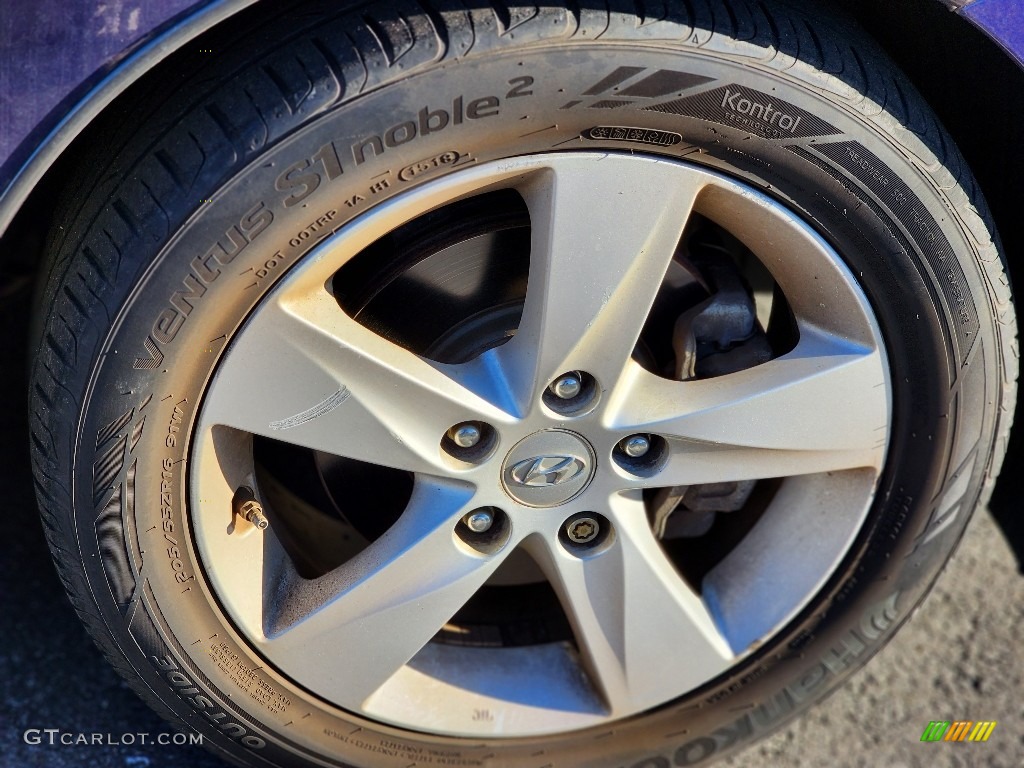 2013 Elantra GLS - Indigo Night / Gray photo #6