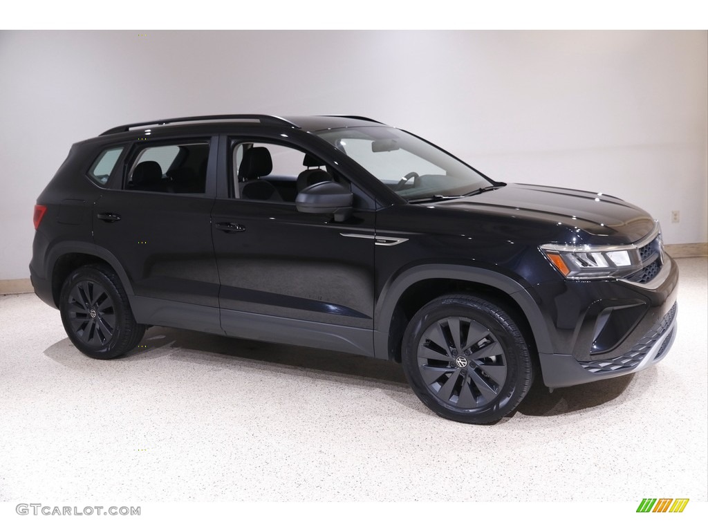 2022 Taos S - Deep Black Pearl / Gray/Black photo #1
