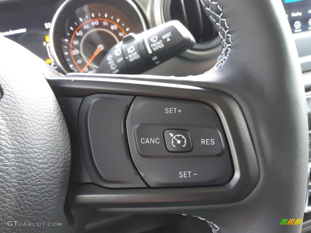 2023 Jeep Wrangler Unlimited Freedom Edition 4x4 Black Steering Wheel Photo #145151958