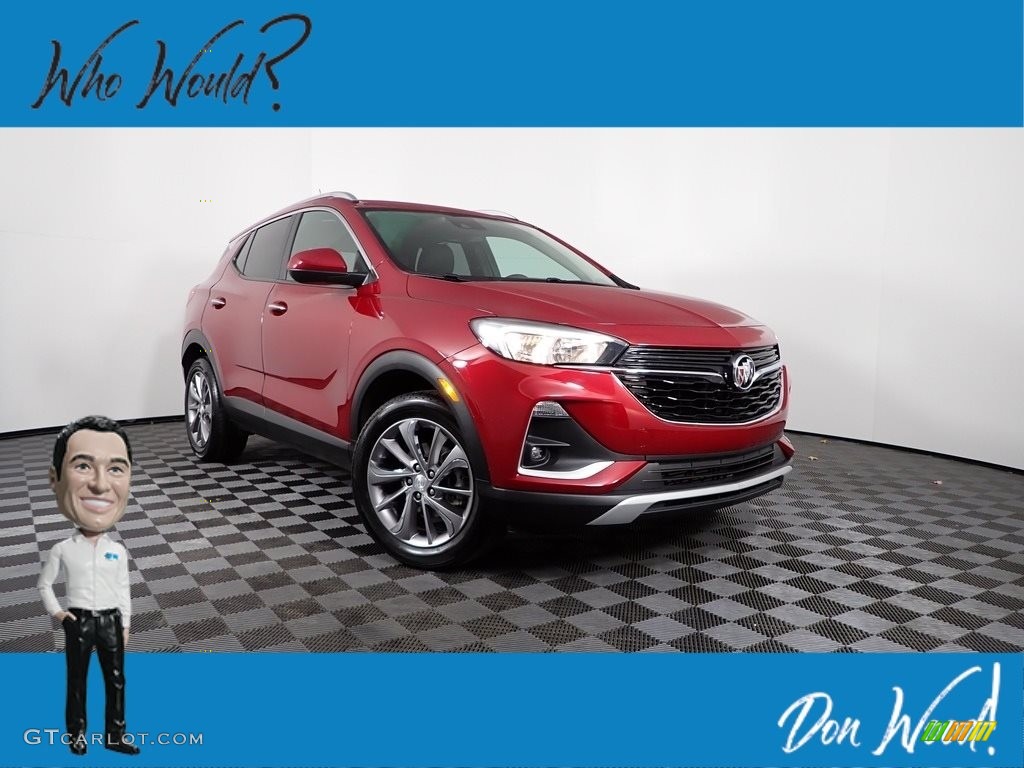 2020 Encore GX Select AWD - Chili Red Metallic / Ebony photo #1