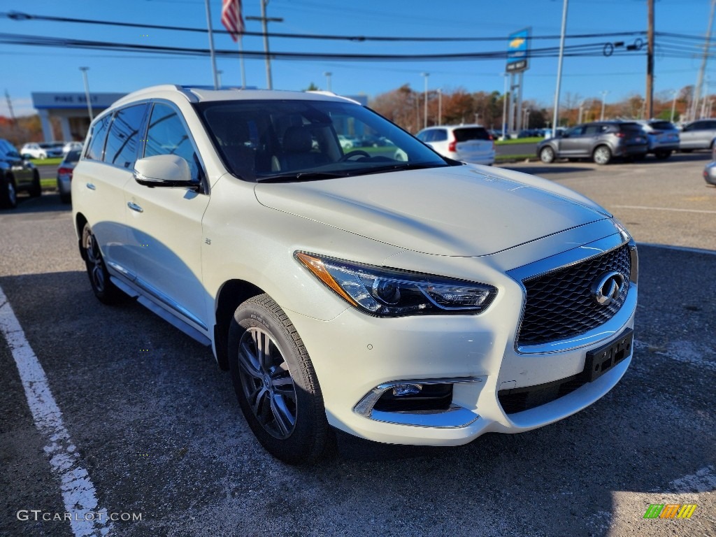 2020 QX60 Luxe AWD - Majestic White / Graphite photo #2