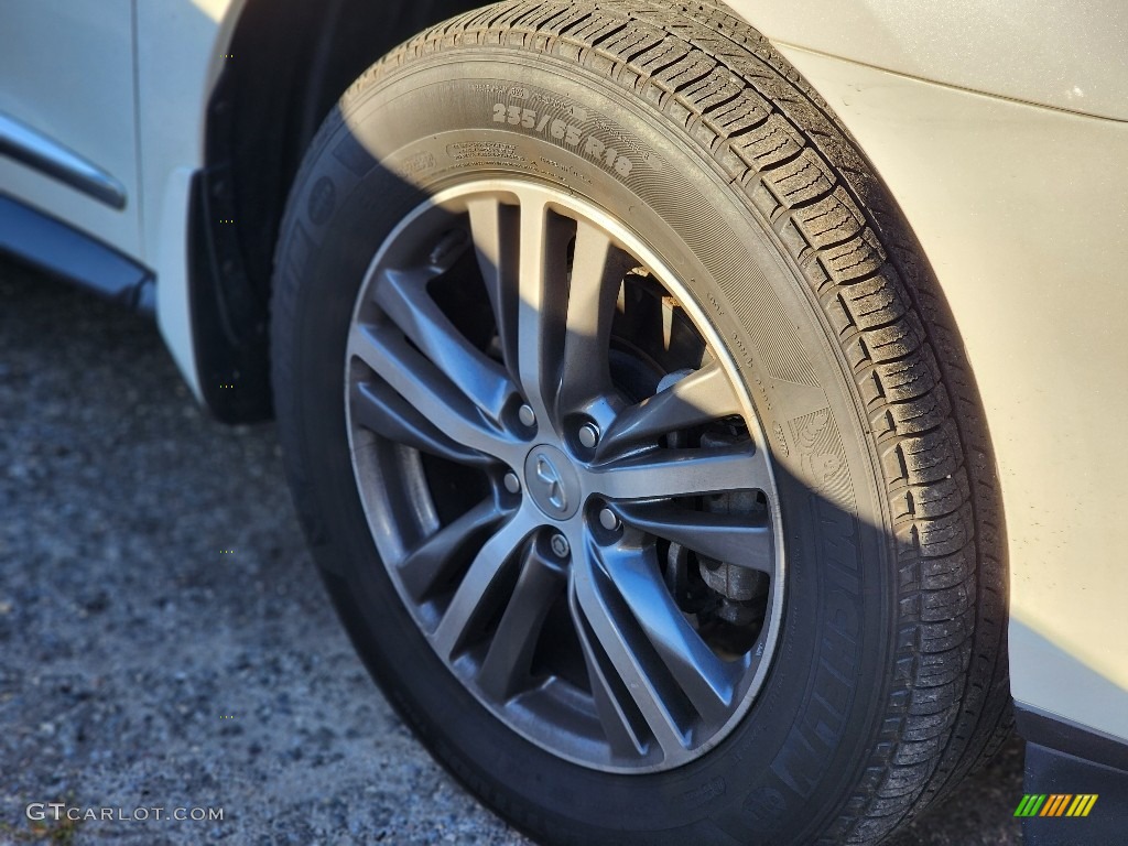 2020 QX60 Luxe AWD - Majestic White / Graphite photo #3