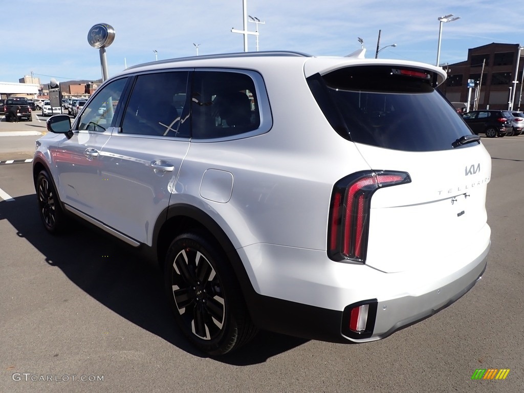 2023 Telluride SX AWD - Glacial White Pearl / Navy photo #6