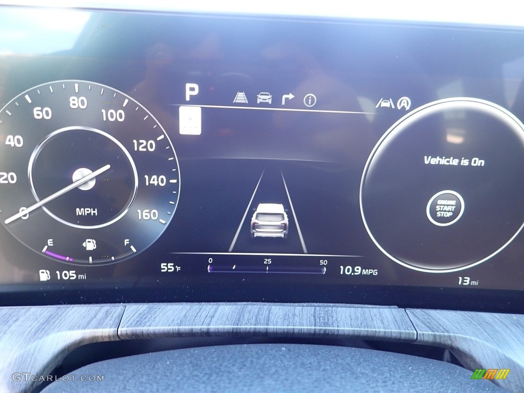 2023 Telluride SX AWD - Glacial White Pearl / Navy photo #16