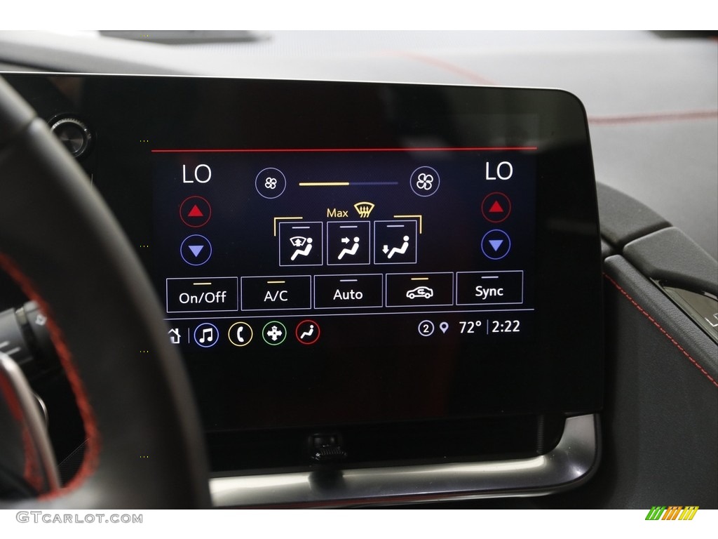 2023 Corvette Stingray Coupe - Arctic White / Adrenaline Red photo #17