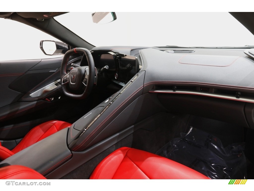 2023 Corvette Stingray Coupe - Arctic White / Adrenaline Red photo #21