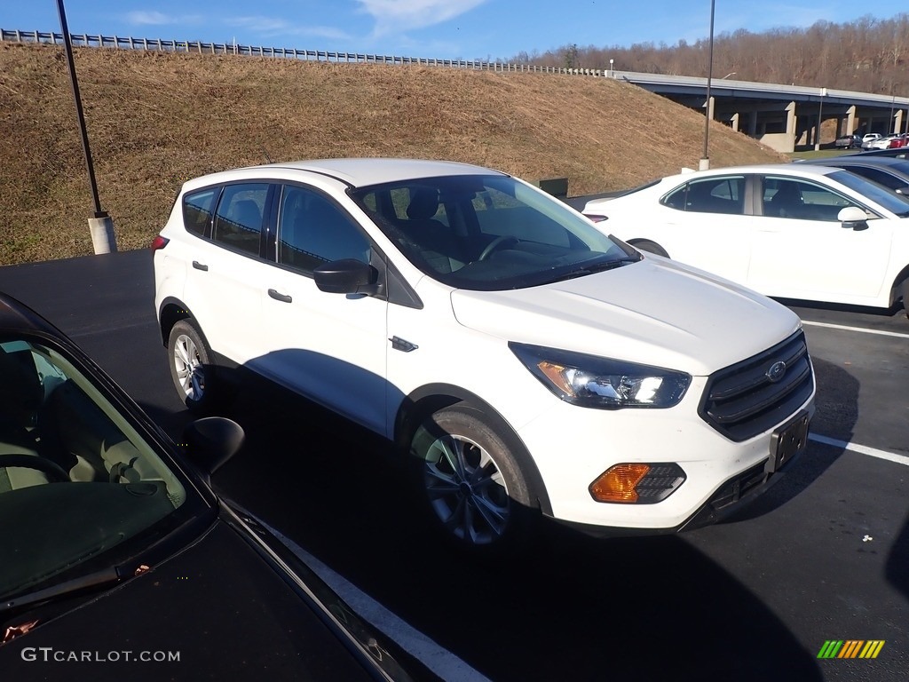 2019 Escape S - Oxford White / Chromite Gray/Charcoal Black photo #2