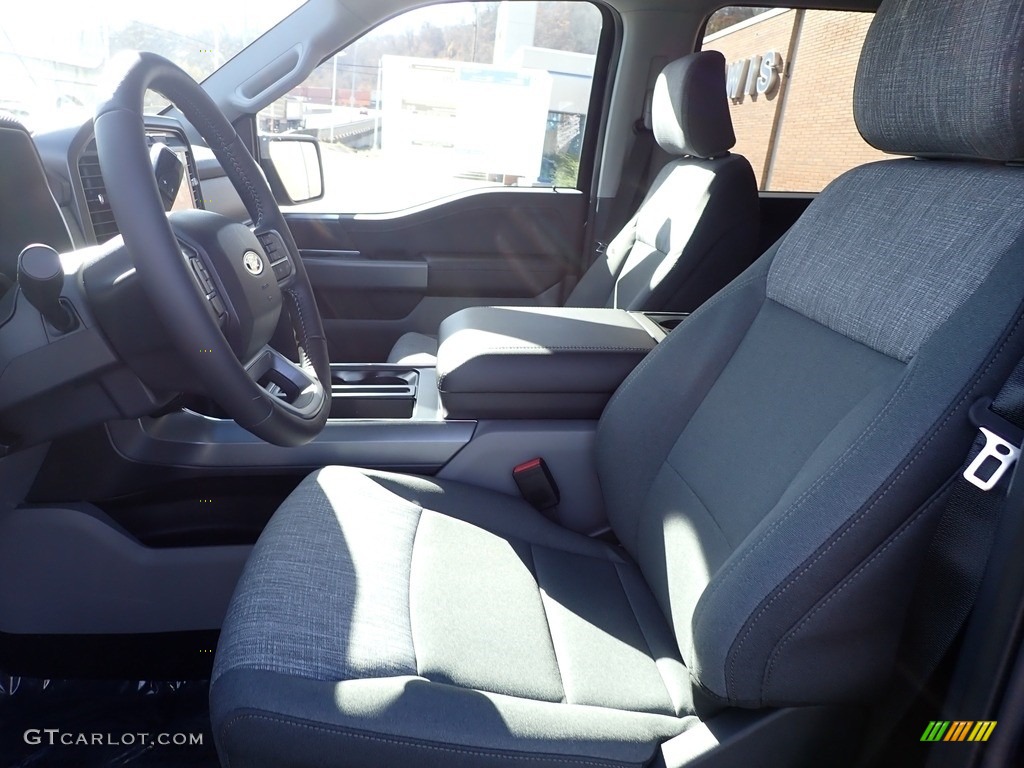 2022 F150 XLT SuperCrew 4x4 - Antimatter Blue Metallic / Medium Dark Slate photo #15