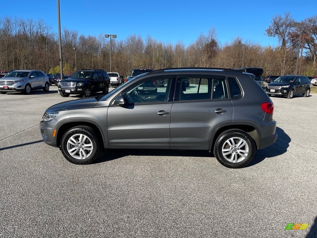 Pepper Gray Metallic 2016 Volkswagen Tiguan R-Line 4MOTION Exterior Photo #145154620