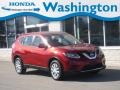 2014 Cayenne Red Nissan Rogue S AWD #145151304